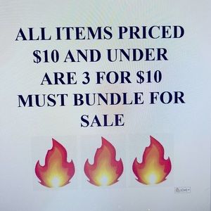 Fire sale!  Clearing out my closet!